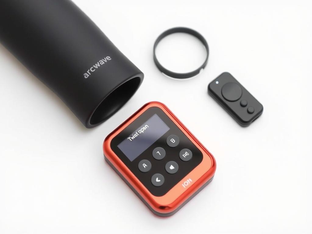 Arcwave Ion components showing the silicone sleeve and electronic unit Arcwave Ion components showing the silicone sleeve and electronic unit