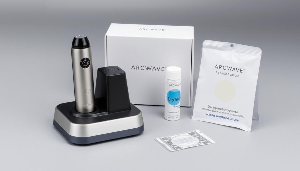 Arcwave Ion with its storage case and accessories Arcwave Ion with its storage case and accessories