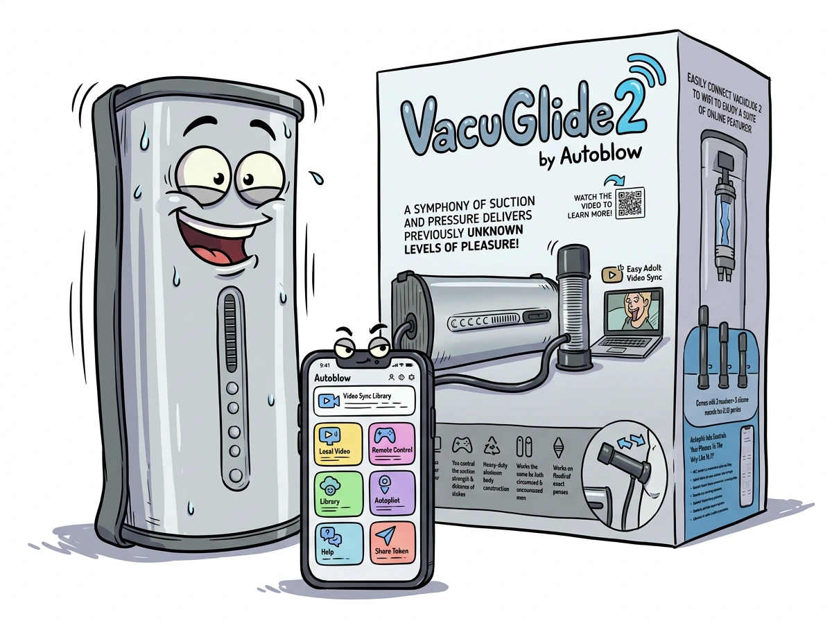 The aluminum VacuGlide 2 milking machine funny cartoon The aluminum VacuGlide 2 milking machine funny cartoon